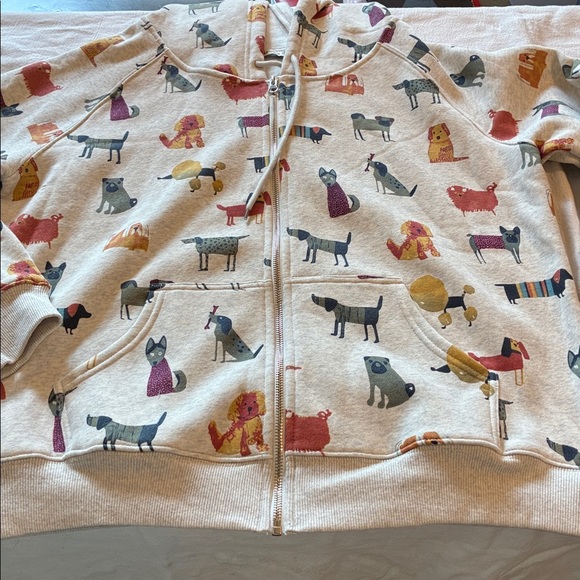 SM Wardrobe Dog Print Zip-Up Sz. S Hoodie NWT‎ - Picture 9 of 14